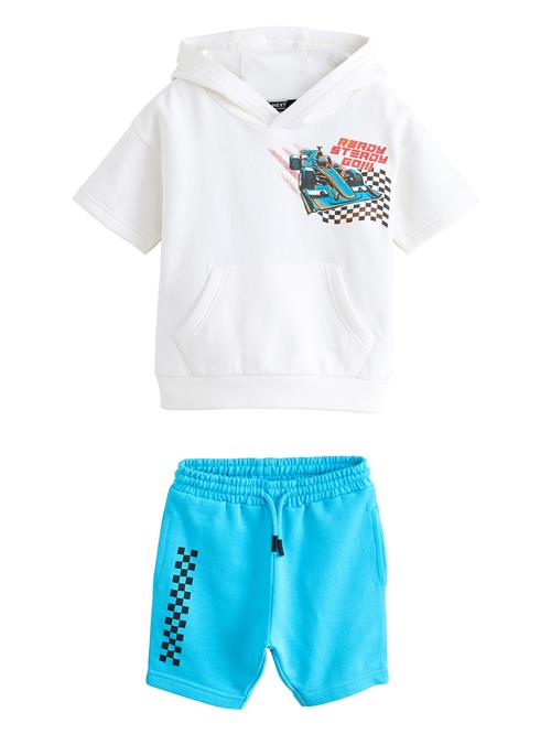 Next Sæt  aqua / brandrød / sort / hvid