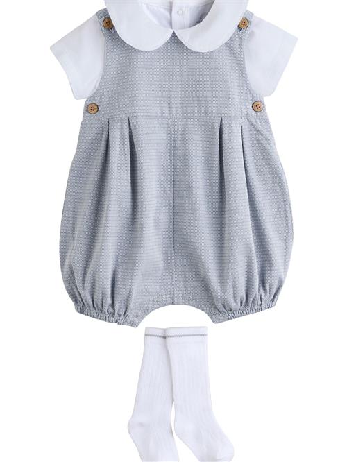 Next Sparkedragt/Body  grå / hvid