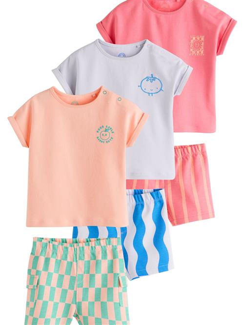 Next Sæt  blå / grøn / orange / hvid