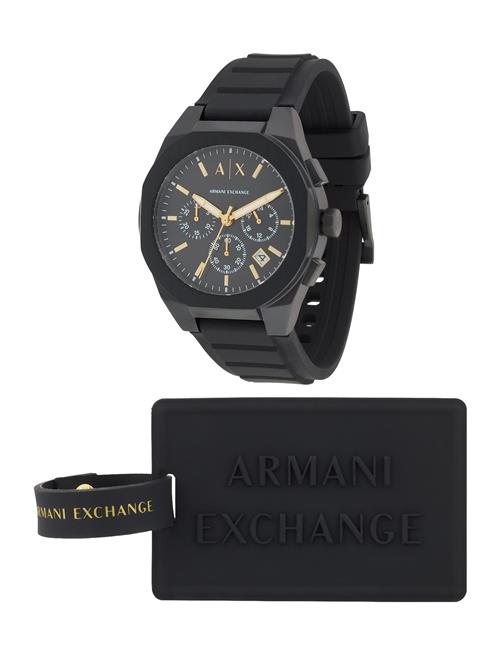 ARMANI EXCHANGE Analogt ur  guld / sort / hvid