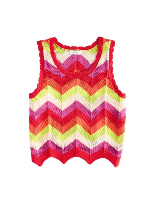 Next Pullover  grøn / lilla / orange / rød / hvid