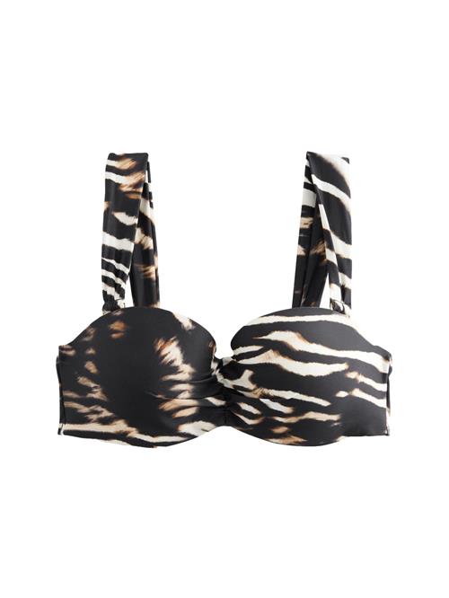 Next Bikinioverdel 'Kew'  lysebrun / sort / naturhvid