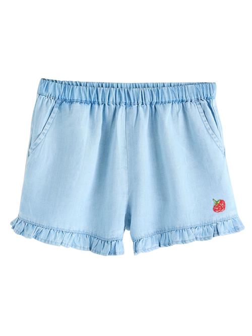 Next Bukser  blue denim / rød