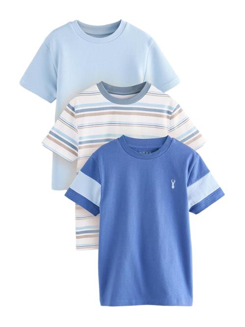 Next Shirts  blå / pastelblå / taupe / hvid