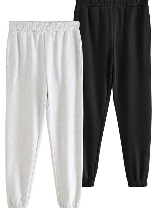 The Set Bukser  lysegrå / sort