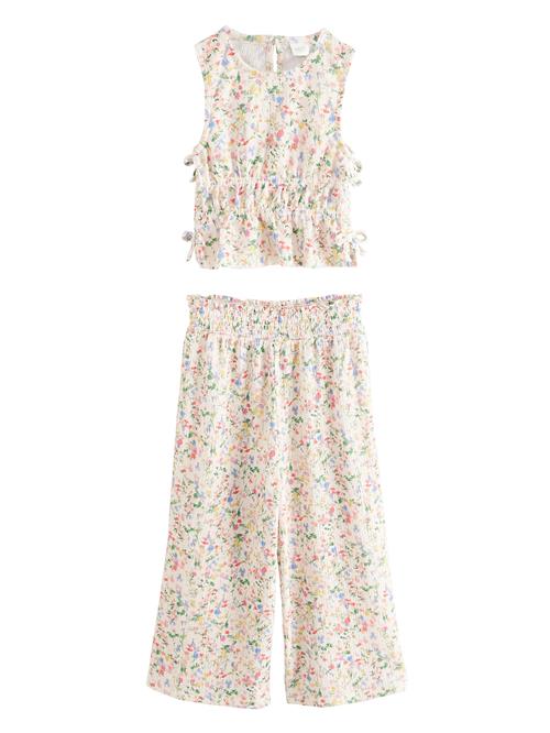 Next Sæt  ecru / gul / græsgrøn / lyserød