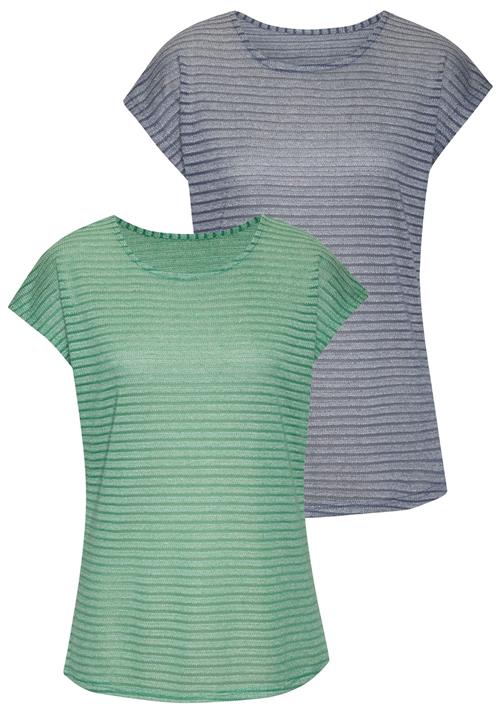 VIVANCE Shirts  grå / grøn