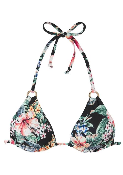 LASCANA Bikinioverdel  grøn / rød / sort