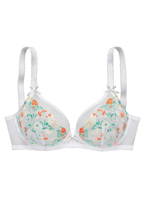 LASCANA BH  beige / grøn / orange / hvid