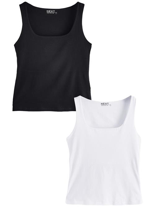 Next Overdel  sort / hvid