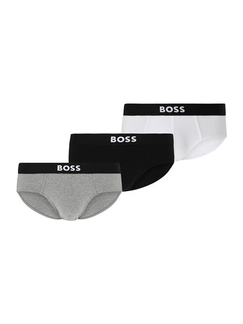 BOSS Slip  grå-meleret / sort / hvid