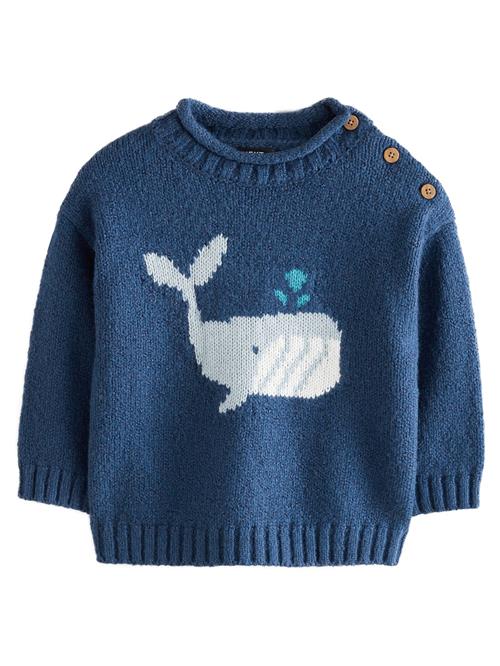 Next Pullover  navy / grå / hvid