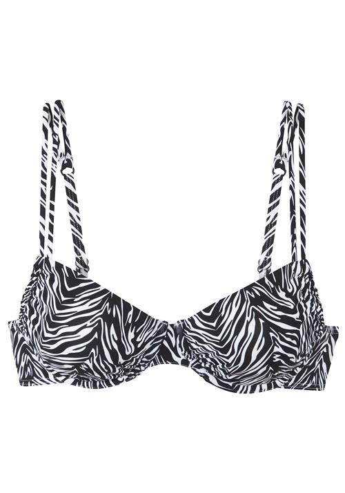 s.Oliver Bikinioverdel  sort / hvid