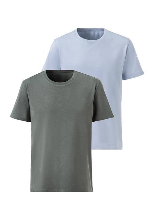 Authentic Le Jogger Bluser & t-shirts 'Authentic'  lyseblå / khaki