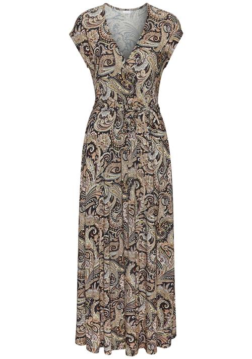 LASCANA Kjole  æble / lyseorange / mørkerød / sort