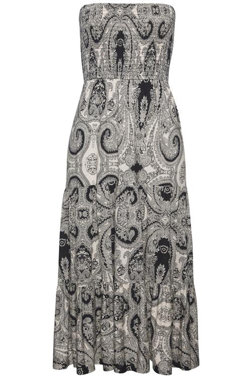 LASCANA Sommerkjole  sort / hvid