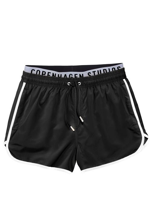 Copenhagen Studios Badeshorts  grå / sort / hvid