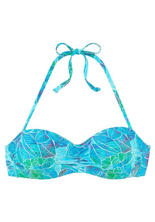 SUNSEEKER Bikinioverdel  marin / azur / grøn / hvid