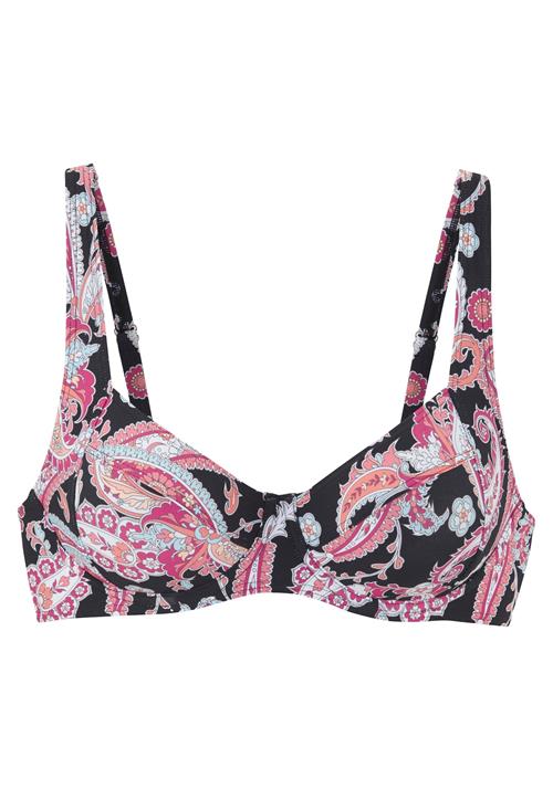 SUNSEEKER Bikinioverdel  lyseblå / pink / sort / hvid