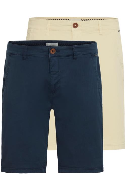 BLEND Lærredsbukser 'BHMason'  chamois / marin