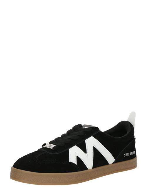 STEVE MADDEN Sneaker low 'Degree'  sort / hvid
