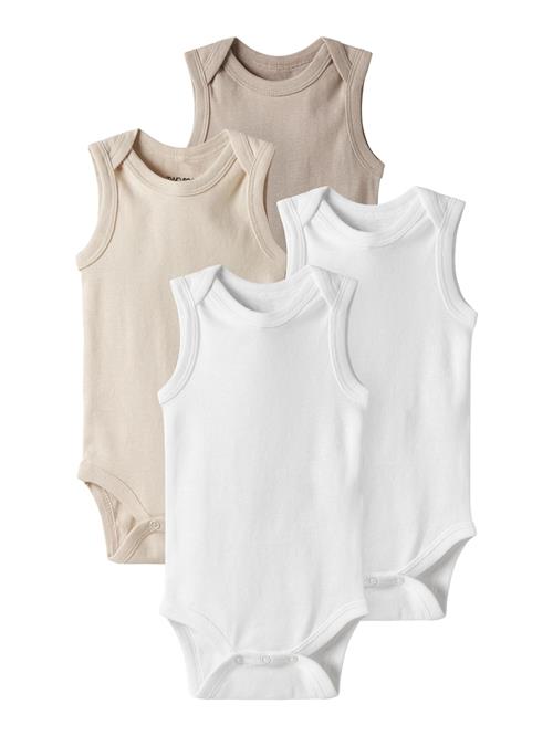 TWO SOON Sparkedragt/Body  beige / hvid