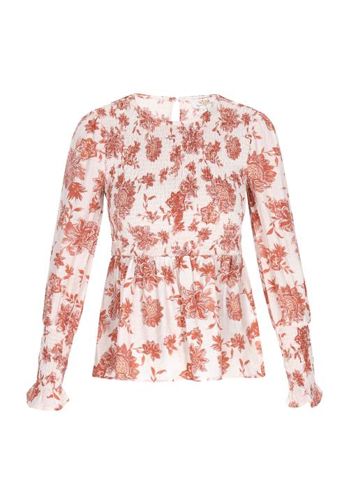 usha FESTIVAL Bluse 'Festival'  rød / hvid