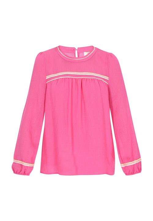 IZIA Bluse  pastelgul / pink