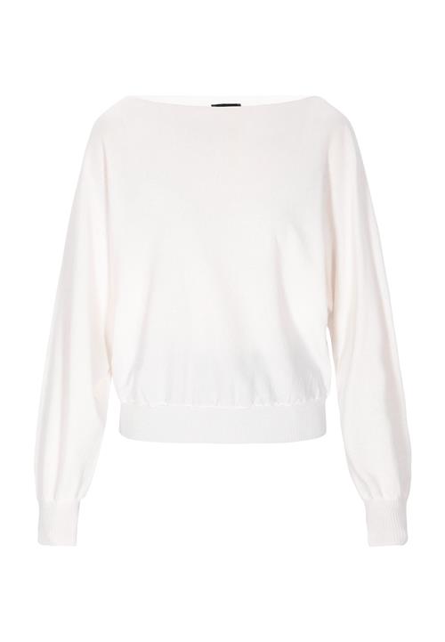 DreiMaster Klassik Pullover 'Classic Look'  hvid