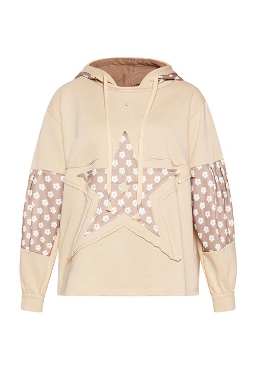 usha BLUE LABEL Sweatshirt  beige / nude / hvid