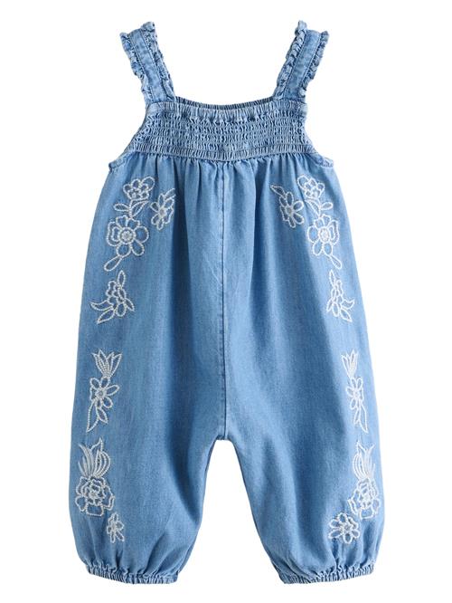 Next Overall  blue denim / hvid