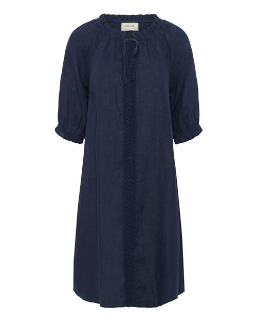 Cream Kjole 'Bellis'  natblå