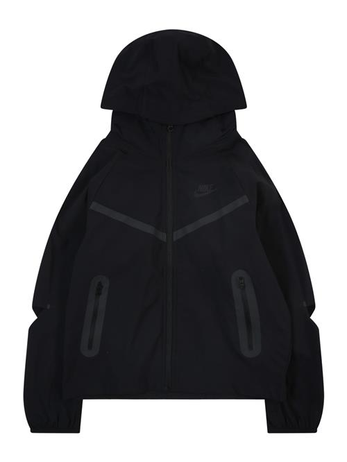 Nike Sportswear Overgangsjakke  mørkegrå / sort