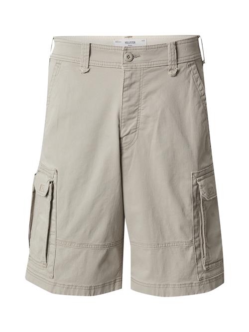 HOLLISTER Cargobukser  ecru