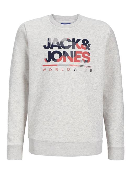 Jack & Jones Junior Sweatshirt  mørkeblå / grå-meleret / cranberry / hvid-meleret