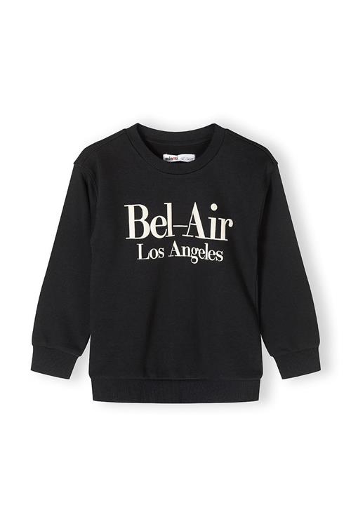 MINOTI Sweatshirt  sort / hvid