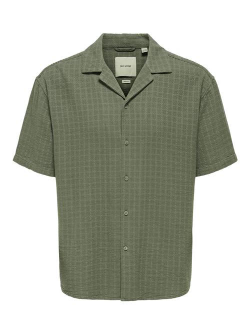 Only & Sons Skjorte 'ONSLatham'  oliven