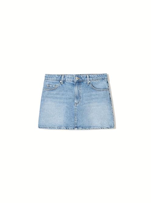 Bershka Nederdel  blue denim
