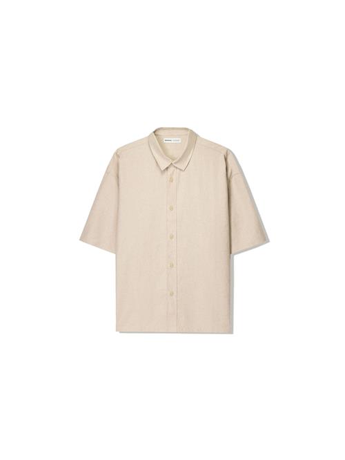 Bershka Skjorte  pastelgul