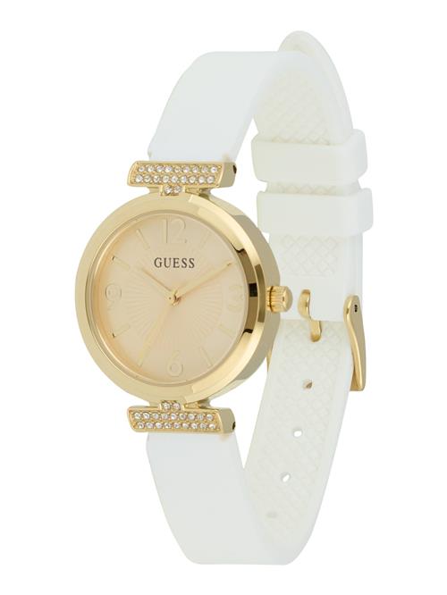 GUESS Analogt ur 'ARRAY'  guld / hvid