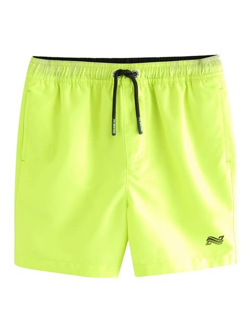 Next Badeshorts  citron / sort