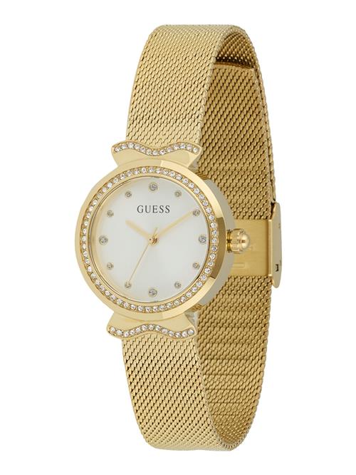 GUESS Analogt ur 'BEJEWELED'  guld