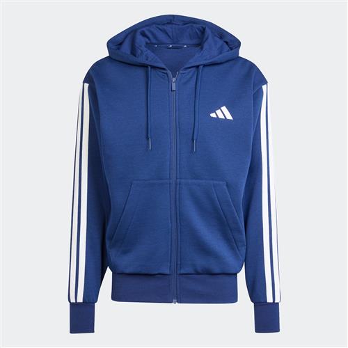 ADIDAS SPORTSWEAR Sportssweatjakke  blå / hvid