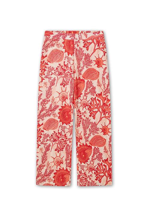 Gisela Pyjamasbukser  koral / offwhite