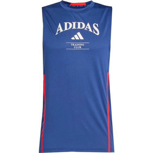 ADIDAS PERFORMANCE Funktionsskjorte 'D4T Heritage'  mørkeblå / mørkerød / hvid