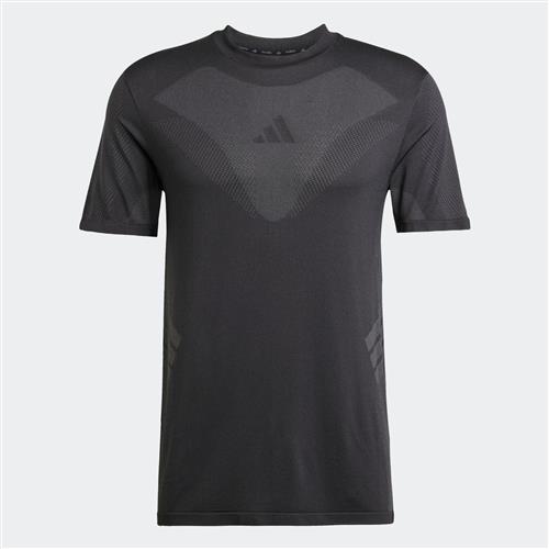 ADIDAS PERFORMANCE Funktionsskjorte 'GYM+'  grå / sort