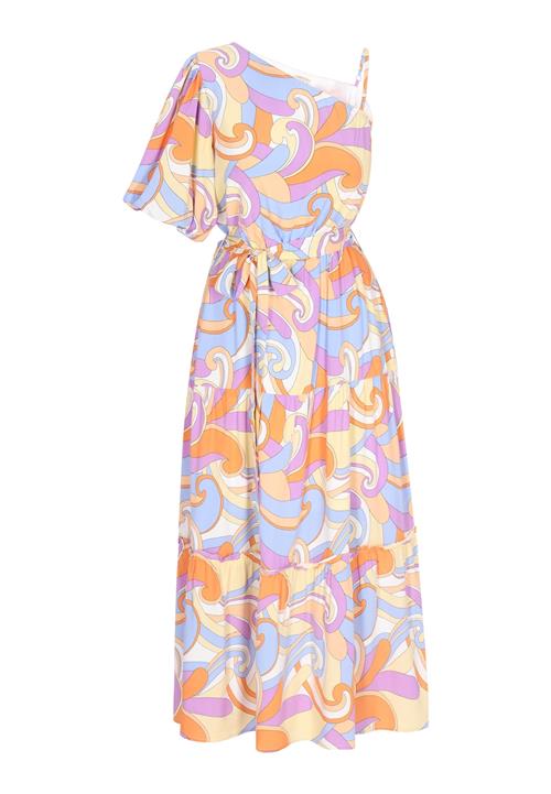 IZIA Kjole  gul / lilla / orange