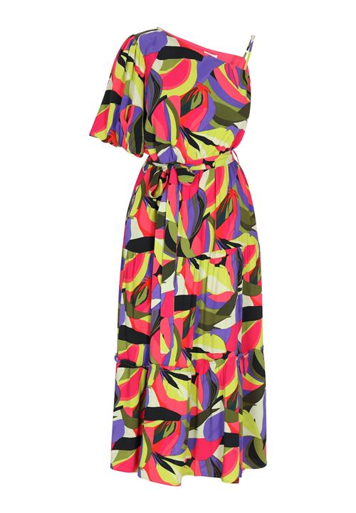 IZIA Sommerkjole  lilla / pink / sort