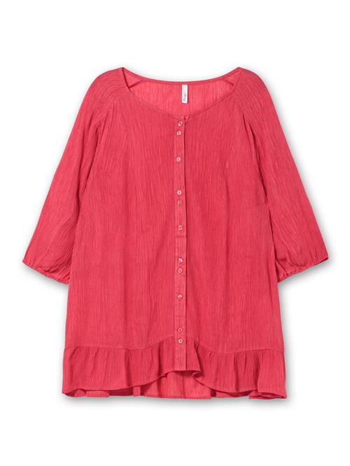 SHEEGO Bluse  kirsebærsrød