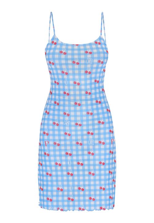 MYMO Sommerkjole 'Spring Summer'  lyseblå / rød / hvid